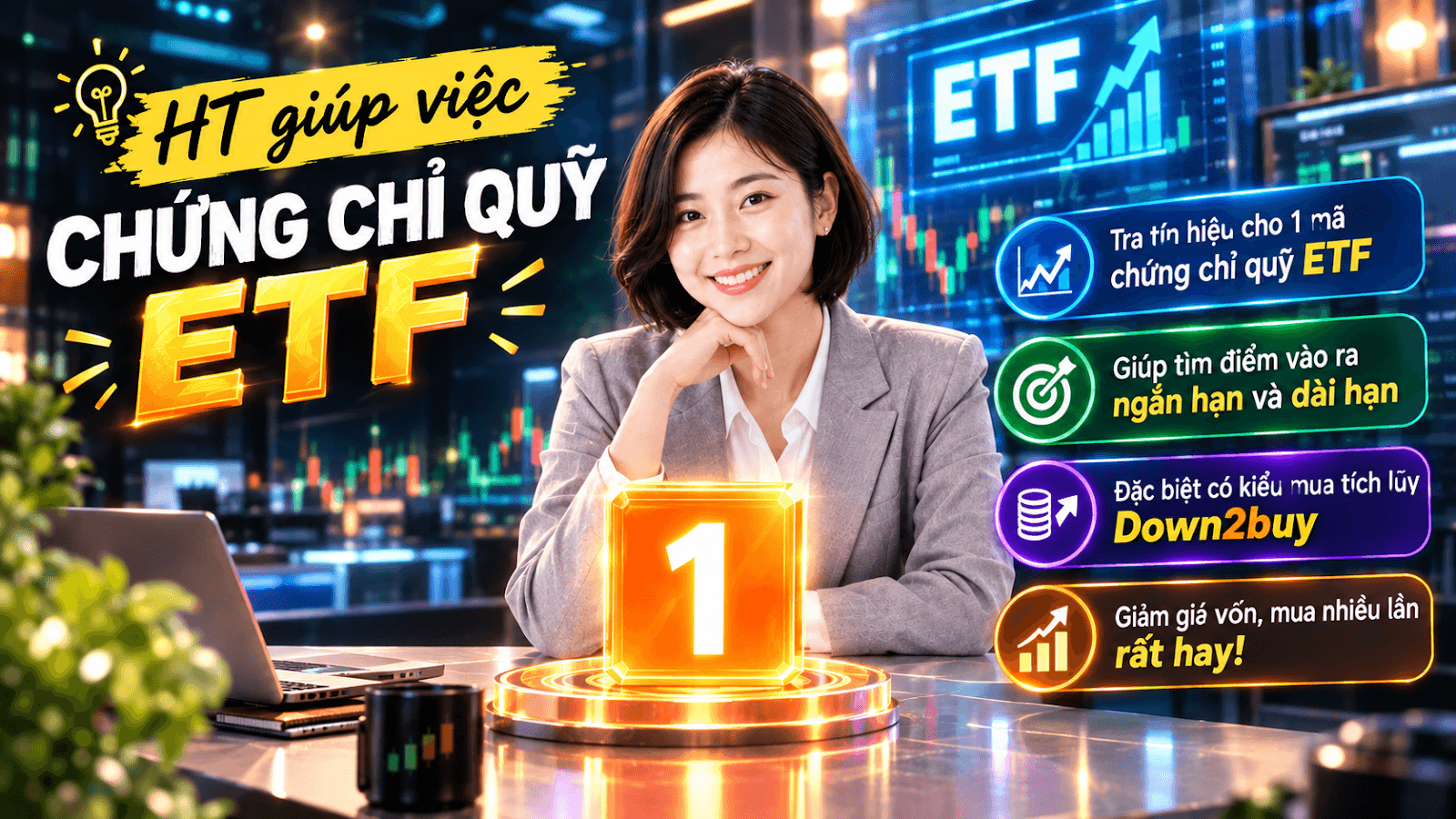 HT giúp việc Chứng Chỉ Quỹ ETF